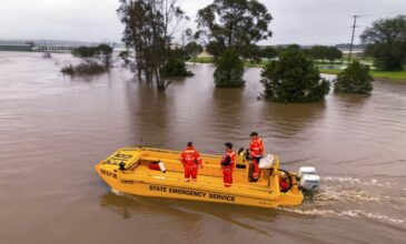 Αυστραλία: Πολλές κοινότητες στη δυτικό τμήμα της χώρας έχουν αποκλειστεί από τις πλημμύρες