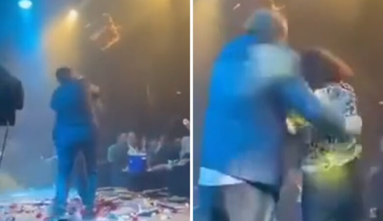 Αντύπας: Άνδρας επιτέθηκε στον τραγουδιστή ενώ ήταν στη σκηνή – Δείτε βίντεο