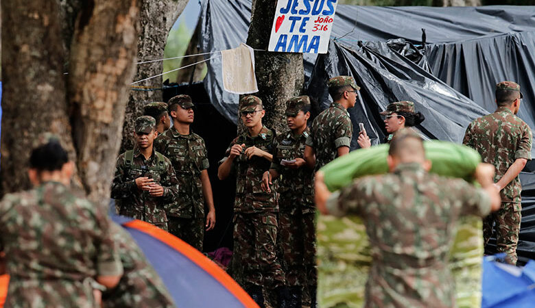 Βραζιλία: Ο στρατός διέλυσε καταυλισμούς μπολσοναριστών