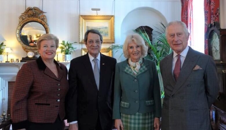 Βρετανία: Συνάντηση του Νίκου Αναστασιάδη με τον βασιλιά Κάρολο για το Κυπριακό