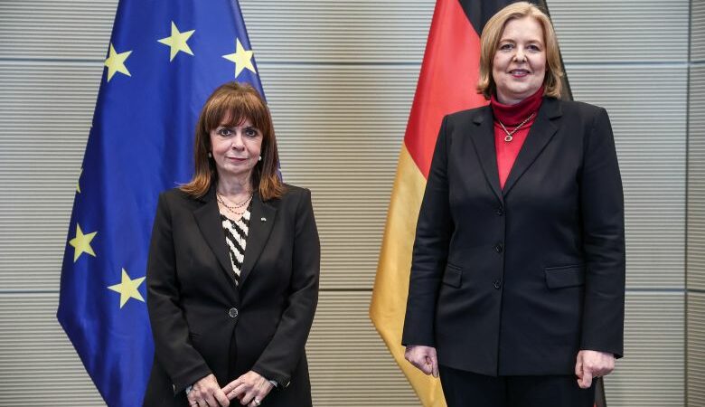 Γερμανία: Επίσημη επίσκεψη της Προέδρου της Δημοκρατίας στο Βερολίνο