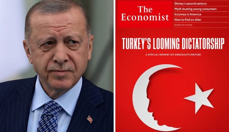 Εξοργίστηκαν οι Τούρκοι με το πρωτοσέλιδο του Economist: «Παραπληροφόρηση και κραυγαλέα προπαγάνδα»