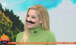 Μαρία Αναστασοπούλου: Εμφανίστηκε με… μουστάκι – Τι έγινε