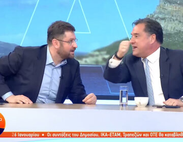Σφοδρή αντιπαράθεση Γεωργιάδη – Ζαχαριάδη: «Είσαι ψεύτης και απατεώνας» – Τι έκανε ο Παπαδάκης