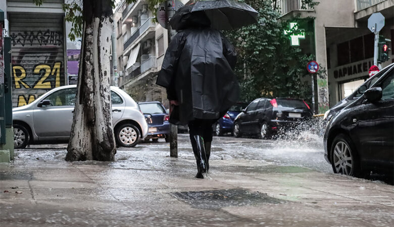 Καιρός: Άστατος στο μεγαλύτερο μέρος της χώρας – Όμβροι, βροχές και σποραδικές καταιγίδες