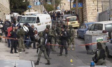 Ισραήλ: Ένοπλη επίθεση 13χρονου Παλαιστίνιου με δύο τραυματίες στην Ανατολική Ιερουσαλήμ