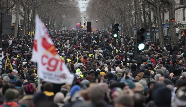 Γαλλία: Ενατη ημέρα εθνικών κινητοποιήσεων κατά της μεταρρύθμισης Μακρόν