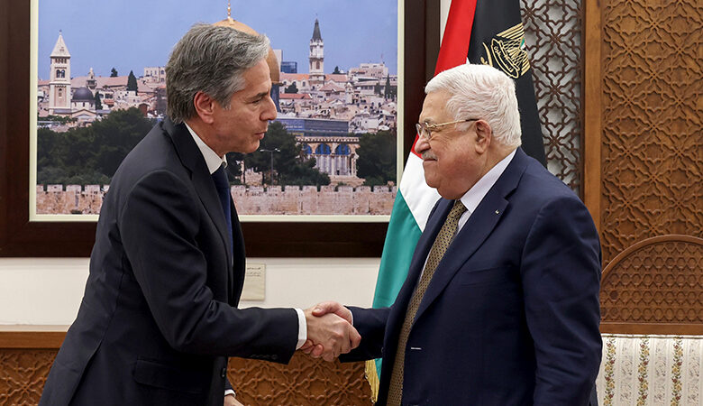 Ο Μπλίνκεν υπέρ της λύσης των δύο κρατών Ισραήλ και Παλαιστίνης – Ζητά αποκλιμάκωση της έντασης μεταξύ τους