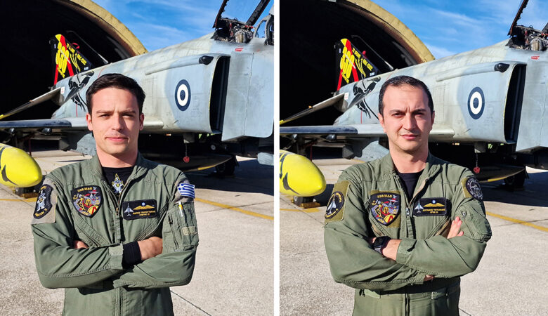 Βαθμός αντιπτέραρχου απονεμήθηκε στους πιλότους του F-4 Στάθη Τσιτλακίδη και Μάριο Τουρούτσικα
