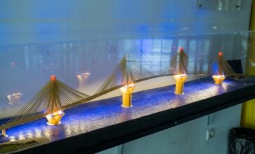 Φοιτητές έφτιαξαν μικρογραφία της γέφυρας Ρίου- Αντιρρίου με… σπαγγέτι και ταλιατέλες