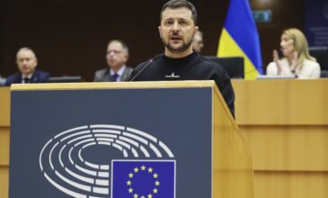 Ζελένσκι στο Ευρωκοινοβούλιο: «Ερχόμαστε πιο κοντά στην ΕΕ, η Ουκρανία θα γίνει μέλος της»