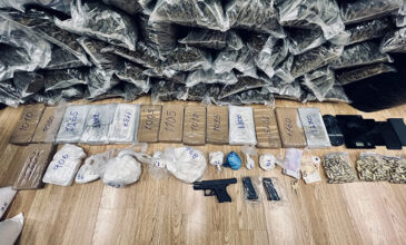 Δύο συλλήψεις εμπόρων ναρκωτικών με πάνω από 17 κιλά κοκαΐνης και 122 κιλά κάνναβης στη Δυτική Αττική