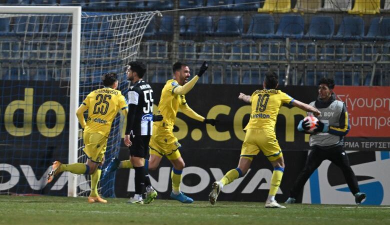 Super League: Ο Αστέρας Τρίπολης «πάγωσε» τον ΠΑΟΚ στο 90’+4’