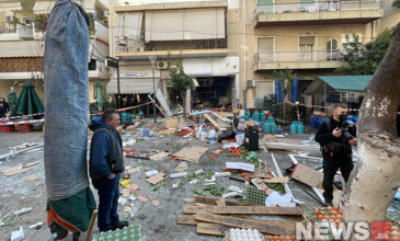 Έκρηξη σε κατάστημα στο Αιγάλεω: «Βομβαρδισμένο τοπίο» το σημείο – Δείτε εικόνες και βίντεο του news