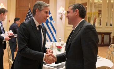 Τσίπρας σε Mπλίνκεν: Οι ΗΠΑ να στηρίξουν τον διάλογο με την Τουρκία με δύο σαφείς κόκκινες γραμμές