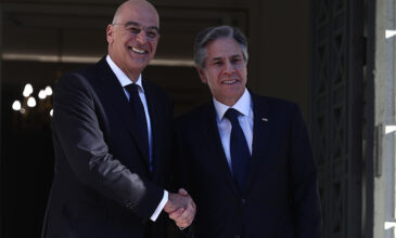 Δένδιας και Μπλίνκεν κήρυξαν την έναρξη του 4ου γύρου του Στρατηγικού Διαλόγου Ελλάδος – ΗΠΑ