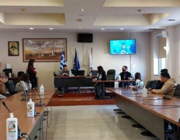 Στα έδρανα του Δημοτικού Συμβουλίου το 15μελές του Ειδικού Σχολείου Αλεξανδρούπολης