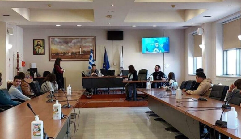 Στα έδρανα του Δημοτικού Συμβουλίου το 15μελές του Ειδικού Σχολείου Αλεξανδρούπολης