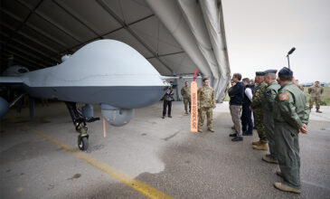 Ποια είναι τα νέα drones MQ-9 Reaper που είδε από κοντά o Μητσοτάκης στην 110 Πτέρυγα Μάχης