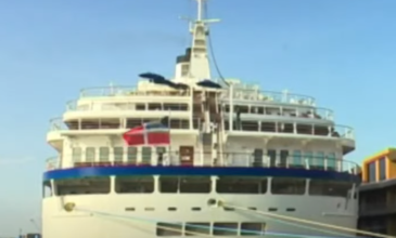 Χανιά: Κρουαζιέροπλοιο πλωτό πανεπιστήμιο κατέπλευσε στο ενετικό λιμάνι