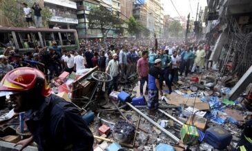 Μπανγκλαντές: Πολύνεκρη έκρηξη σε εμπορικό κτίριο στην πρωτεύουσα Ντάκα