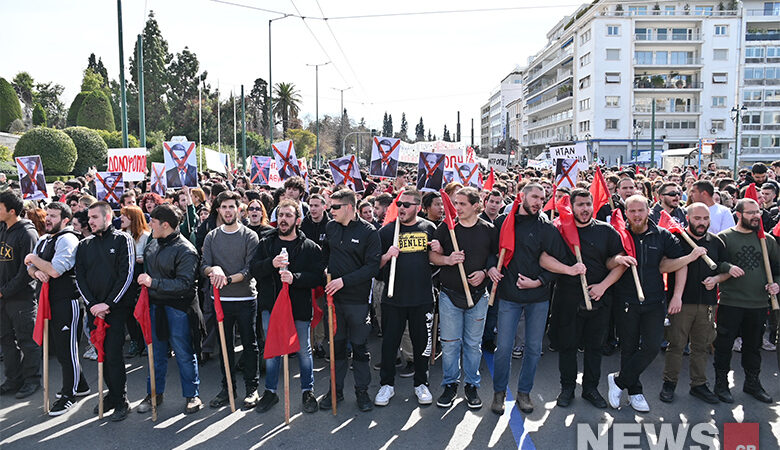 Νέα συγκέντρωση διαμαρτυρίας στο κέντρο της Αθήνας για την τραγωδία των Τεμπών – Δείτε εικόνες του news