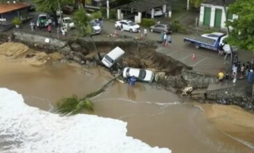 Βραζιλία: Οκτώ νεκροί από κατολίσθηση έπειτα από έντονες βροχοπτώσεις