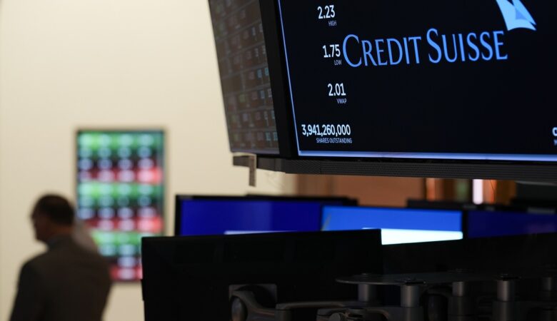Credit Suisse: Νέα ισχυρή πτώση της μετοχής της κατά 11,10%