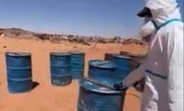 Λιβύη: Κοντά στα σύνορα με το Τσαντ βρέθηκαν οι 2,5 τόνοι ουρανίου που είχαν εξαφανιστεί