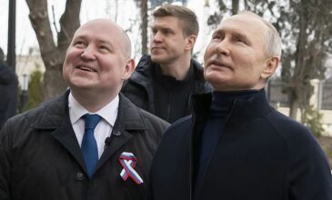Πόλεμος στην Ουκρανία: Στην κατεχόμενη Μαριούπολη ο Βλαντιμίρ Πούτιν