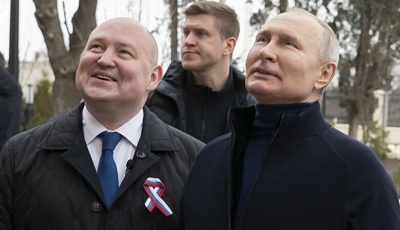 Πόλεμος στην Ουκρανία: Στην κατεχόμενη Μαριούπολη ο Βλαντιμίρ Πούτιν