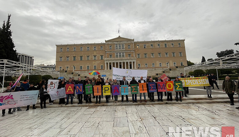 Αντιρατσιστική συγκέντρωση φορέων και οργανώσεων στη Βουλή