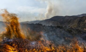 Ισπανία: Η πρώτη μεγάλη πυρκαγιά της χρονιάς βρίσκεται εκτός ελέγχου