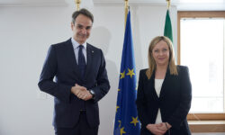 Τζόρτζια Μελόνι: «Είμαι ικανοποιημένη από τις συναντήσεις μου με Μακρόν, Μητσοτάκη και Κόστα»