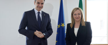 Τζόρτζια Μελόνι: «Είμαι ικανοποιημένη από τις συναντήσεις μου με Μακρόν, Μητσοτάκη και Κόστα»