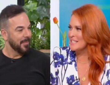 Τα «γαλλικά» του Τριαντάφυλλου «πάγωσαν» το πλατό: «Μη βρίζεις, είμαστε ζωντανά στον αέρα»