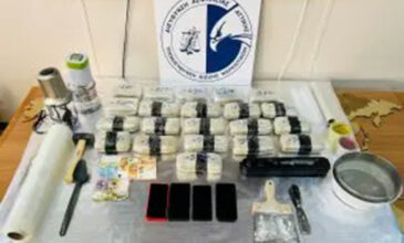 Κορωπί: Δύο συλλήψεις και κατάσχεση άνω των 10 κιλών ηρωίνης