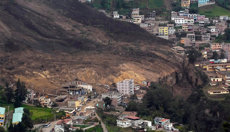 Ισημερινός: Τουλάχιστον 11 νεκροί και 67 αγνοούμενοι μετά από κατολίσθηση