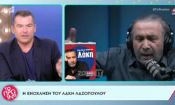 Σκληρή απάντηση Λιάγκα σε Λαζόπουλο: «Δεν σε θεωρούμε δα τόσο σπουδαίο για να σου στείλουμε δύο κάμερες»