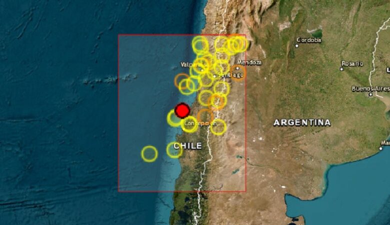 Χιλή: Σεισμός 6,4 βαθμών στο κεντρικό τμήμα της χώρας