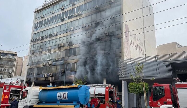 Καταγγελία για έλλειψη μέτρων ασφαλείας και ακαταλληλότητα του κτηρίου στο οποίο εκδηλώθηκε φωτιά