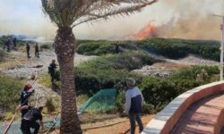 Σε εξέλιξη πυρκαγιά στα Μάλια Ηρακλείου – Δύσκολο το έργο της κατάσβεσης λόγω ισχυρών ανέμων