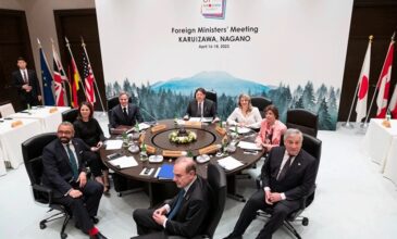 G7: Προειδοποιεί τις χώρες που βοηθούν τη Ρωσία στον πόλεμο στην Ουκρανία ότι θα το πληρώσουν «ακριβά»