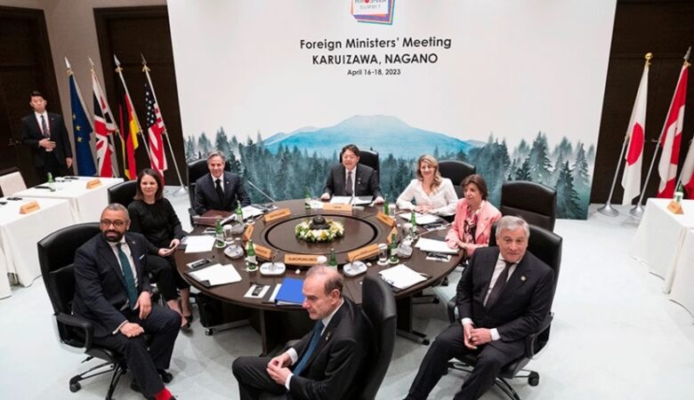 G7: Προειδοποιεί τις χώρες που βοηθούν τη Ρωσία στον πόλεμο στην Ουκρανία ότι θα το πληρώσουν «ακριβά»