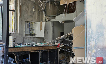 Έκρηξη στο Νέο Ηράκλειο: Η βόμβα στην καφετέρια άνοιξε κρατήρα βάθους 15 εκατοστών
