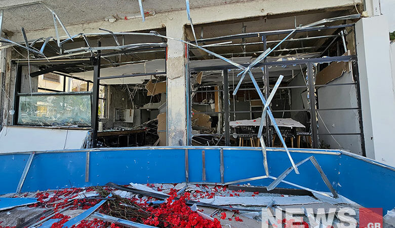 Έκρηξη στο Νέο Ηράκλειο: Ολοκληρωτική η καταστροφή της καφετέριας – Δείτε εικόνες του news