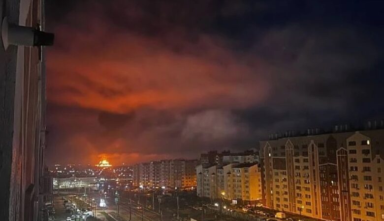 Πόλεμος στην Ουκρανία: Φωτιά σε δεξαμενή καυσίμων στην Κριμαία – Πιθανόν από επίθεση με drone