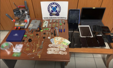 Θεσσαλονίκη: Συνελήφθη διαρρήκτης διαμερίσματος που «βούτηξε» 300.000 ευρώ και κοσμήματα αξίας 100.000 ευρώ