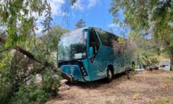 Αίγινα: Τρεις μαθήτριες τραυματίστηκαν σε τροχαίο με πούλμαν