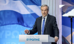 Σαμαράς: «Πίσω δεν γυρίζουμε με τίποτα, μετά την 21η Μαΐου θα πάμε μόνο μπροστά»